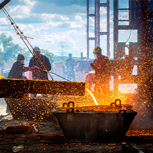 Iron melting