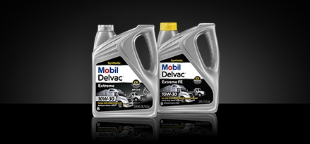 Mobil Delvac synthetic heavy-duty diesel engine oil