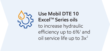 Increase hydraulic efficiency