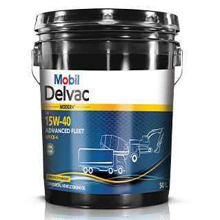 Delvac Modern 15W-40 Advanced Fleet Packshot