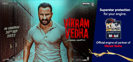 Mobil™: Official engine oil partner for Vikram Vedha