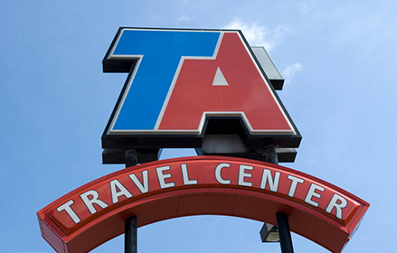 TA road sign