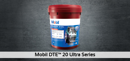 Mobil machine shop products and ad banners